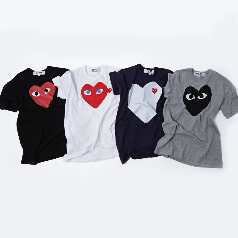 Farfetch：Comme des Garçons Play 桃心T、针织衫 9折！