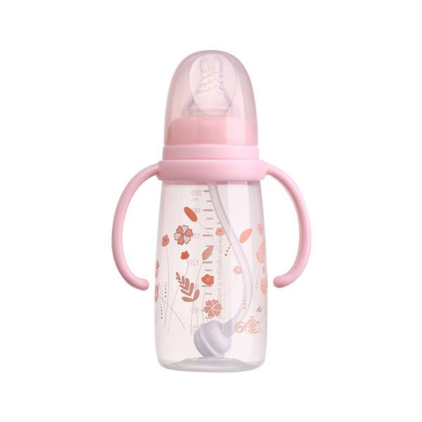 日康 标口有柄自动奶瓶 200ml 折23元(35，买3免1)
