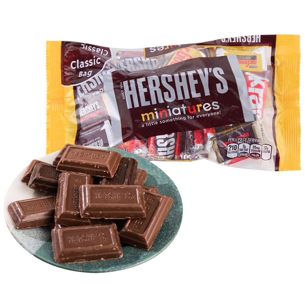 ￥69.00 Hersheys 好时 精选什锦巧克力礼包 40块 5件5折，折合一包34.5