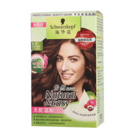 施华蔻（Schwarzkopf） 怡然染发霜 5.0 麦芽浅棕 *4件+凑单品 ￥140