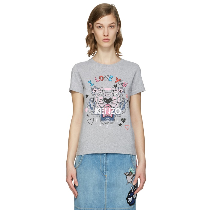 【上新】Kenzo “Valentines”系列虎头T $270（约1956元）