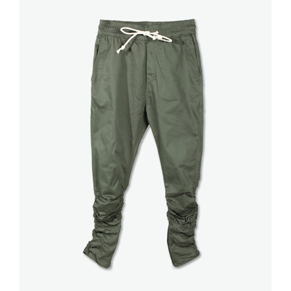 修身版型！HE75 DENIM 纯色拉链装饰休闲裤 139元（需邮费）