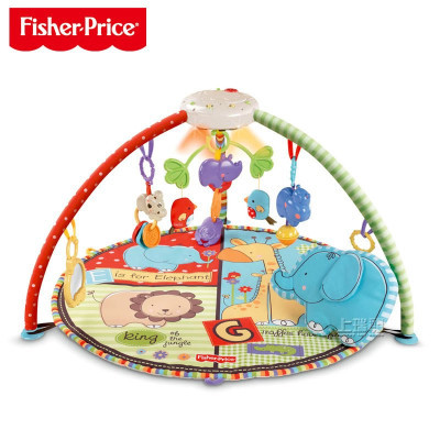 ￥199.00 Fisher-Price 费雪 T6339 爱心动物声光健身器