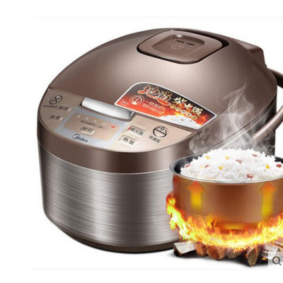 ￥189.00 Midea 美的 WFD4016 电饭煲 4升 咖啡色