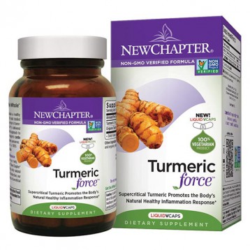 点Coupon立减3刀！New Chapter 新章 Turmeric Force 姜黄护肝胶囊 60粒 海淘 7.2折 USD$15.97(￥109.84)