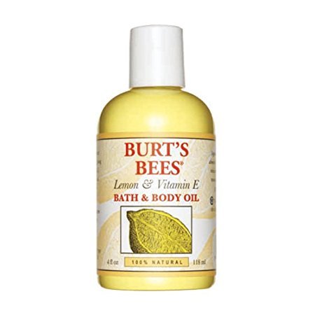 Burt‘s Bees 小蜜蜂 Lemon & Vitamin E Bath & Body Oil 柠檬维生素E 沐浴油 110ml 7.79美元