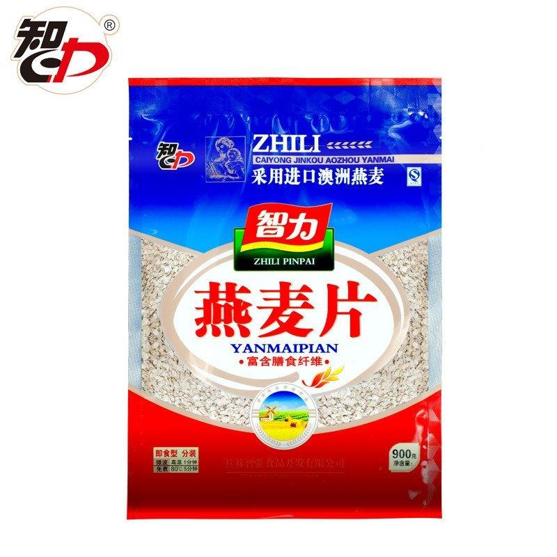 智力 燕麦片 900g 4.9元
