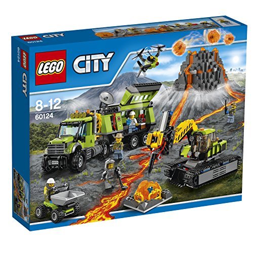 Lego 乐高 City城市系列 60124 火山探险基地 7824日元 到手￥610