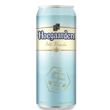 ￥132.40 Hoegaarden福佳白啤酒500ml/听罐装韩国进口X24-1号店