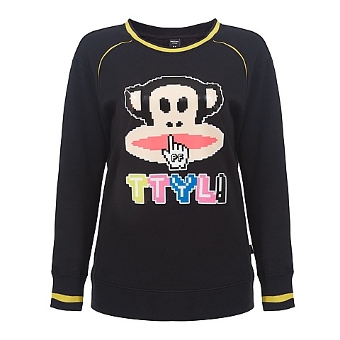 ￥169.00 PaulFrank大嘴猴新款女子圆领套头卫衣PFATT154073W15
