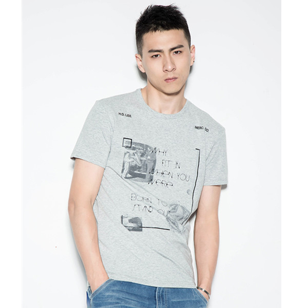百搭潮流！Lee 标准剪裁T恤L15151K99G3M 169元（需邮费）