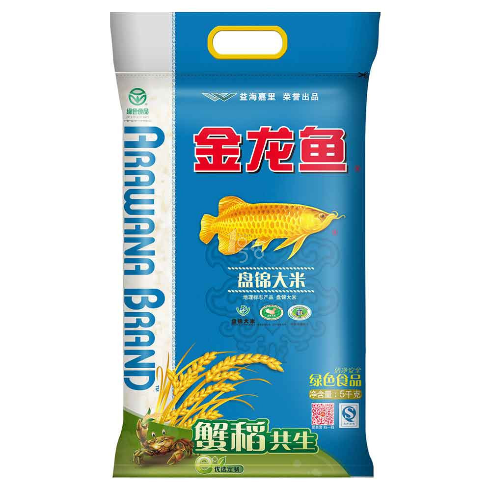 金龙鱼 盘锦大米5KG/袋 26.8元