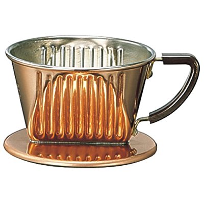 KALITA 高级铜质三孔滤杯 101-CU 约196.32元 原价 229.50元