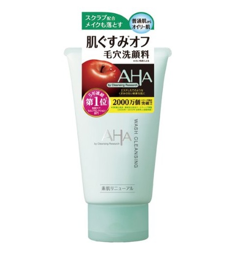 折合44.86元 Cleansing Research AHA深层清洁洗面奶 120g 转运到手约￥70