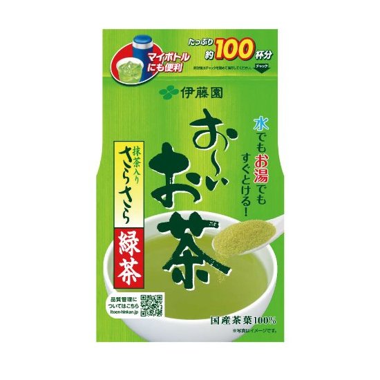 伊藤园 纯天然抹茶 绿茶速溶茶粉