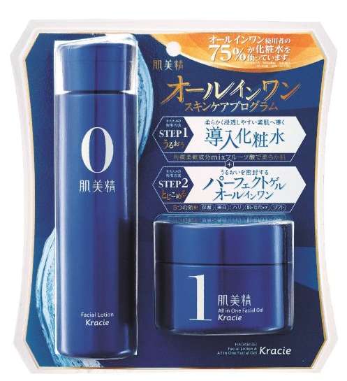 肌美精 all in one 导入化妆水加保湿凝胶套装 150mL+100g