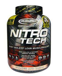 Muscletech 肌肉科技 NitroTech 蛋白粉