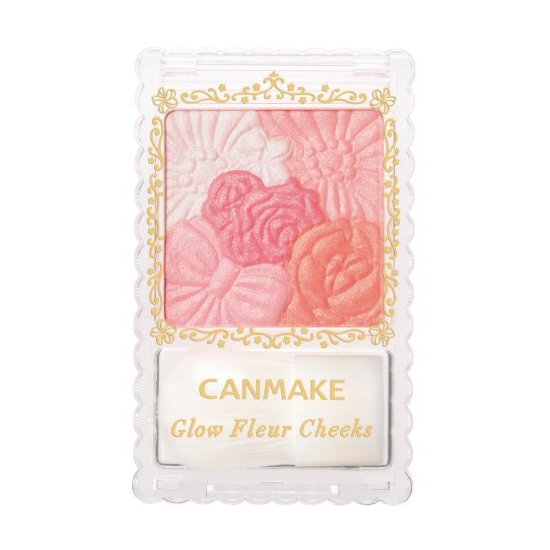 CANMAKE 井田 Glow Fleur Cheeks 花瓣雕刻五色腮红 02#