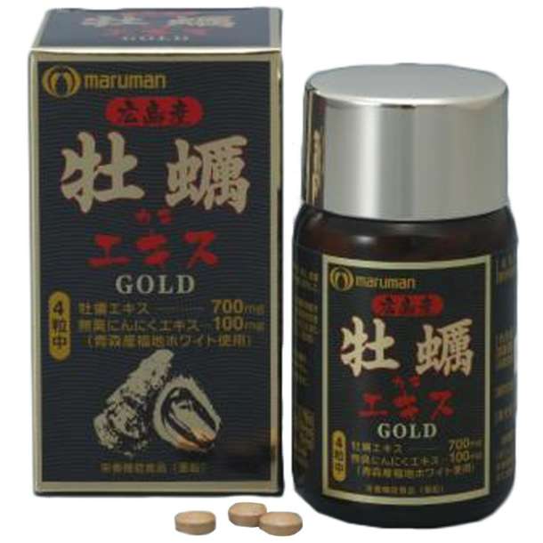 Maruman 丸万 广岛原产牡蛎大蒜精华颗粒120粒 2139日元
