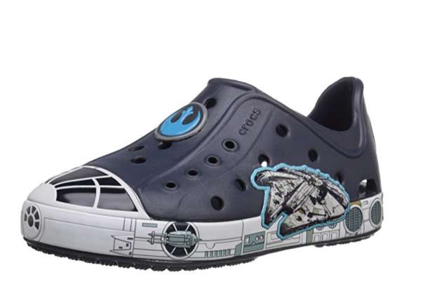 C8码！Crocs 卡洛驰 Bump It 星战主题 儿童贝壳头洞洞鞋