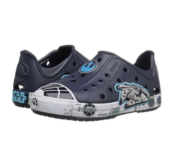 C8码！Crocs 卡洛驰 Bump It 星战主题 儿童贝壳头洞洞鞋