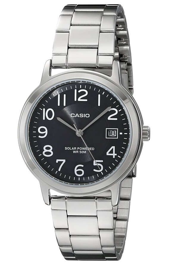 Casio 卡西欧 Unisex MTP-S100D-1BVCF 中性手表
