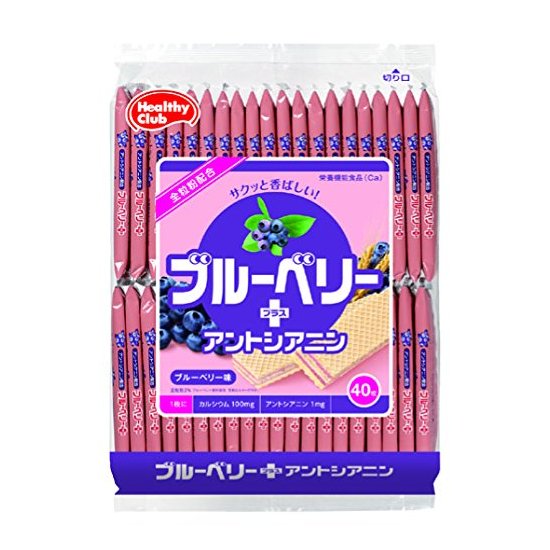 Healthy Club 抗氧化延缓衰老蓝莓威化饼干