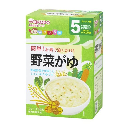 和光堂 WAKODO 婴儿辅食蔬菜米粉/米粥