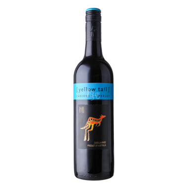 147元包邮 Yellow Tail 黄尾袋鼠 多款葡萄酒750ml*5瓶
