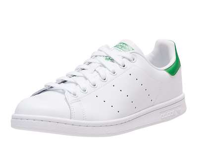 Adidas阿迪达斯Cloudfoam Advantage Clean男士经典小白鞋 绿尾 折后$35