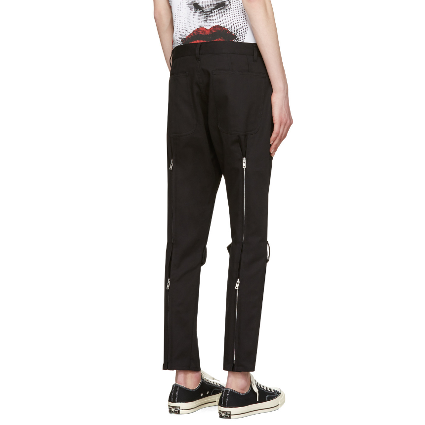 Comme des Garçons 男款 大环扣 设计感长裤 5（约4484元）