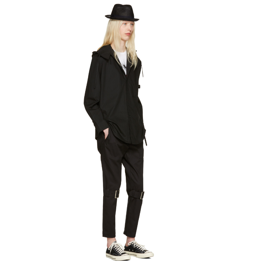 Comme des Garçons 男款 大环扣 设计感长裤 5（约4484元）
