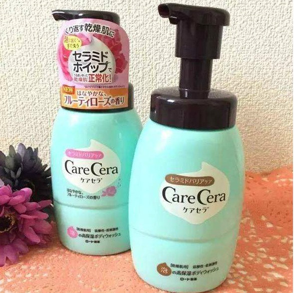 日亚春季sale精选：Cosme第一位 Care Cera 高保湿泡沫沐浴露450ml 709日元（约43元）