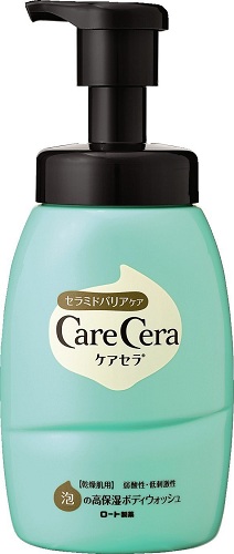 日亚春季sale精选：Cosme第一位 Care Cera 高保湿泡沫沐浴露450ml 709日元（约43元）