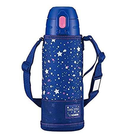 ZOJIRUSHI 象印 SP-JA06-VZ 蝴蝶结印花 两用保温杯0.6L 