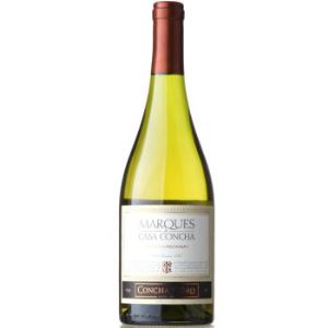 【京东超市】智利 干露酒厂 侯爵（Marques de Casa Concha）夏多内白葡萄酒 750ml