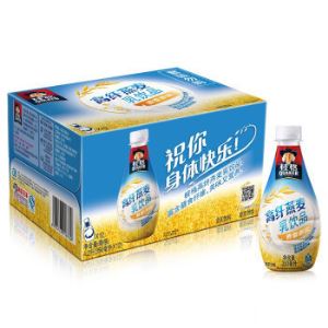 【京东超市】桂格（QUAKER）高纤燕麦乳麦香原味350ML* 12瓶