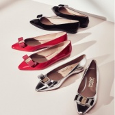 【+满减】Neiman Marcus：Salvatore Ferragamo 经典蝴蝶结女鞋 满减$100！