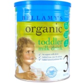 限量补货！Bellamy's 贝拉米 有机婴幼儿奶粉3段 900g AU$31.99（约174元）