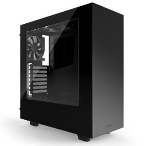 恩杰（NZXT）S340 黑色 中塔式机箱（钢化面板/支持280水冷与长显卡/侧透/兼容固态硬盘）