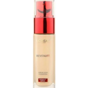 【京东超市】欧莱雅（LOREAL） 复颜提拉紧肤精华粉底液 110 30ml (欧莱雅女士 柔粉白 遮盖瑕疵 淡化细纹)
