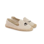 Soludos 眨眼睛草编平底鞋 $56.21（约407元）