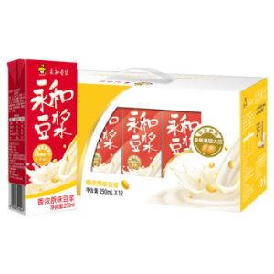 【京东超市】永和豆浆 香浓原味豆浆 250ml*12盒/箱
