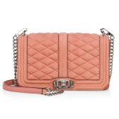 Rebecca Minkoff 钻石菱格 LOVE 斜挎包 $206.5（约1496元）