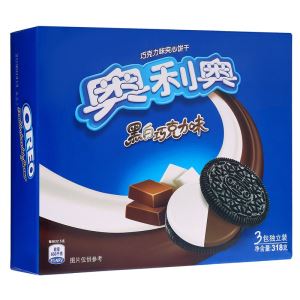 奥利奥 Oreo 夹心饼干 黑白巧克力味 318g*6件