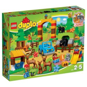 【京东超市】乐高 (LEGO) DUPLO 得宝森林主题 野生公园 10584 积木低幼启蒙益智玩具