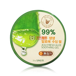 the saem 得鲜 济州岛清新芦荟胶 300ml