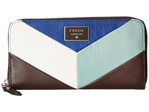 FOSSIL Dawson Zip Clutch 女士长款钱包