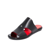 上新！Proenza Schouler 极简风平底拖鞋 $550（约3946元）