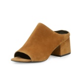 3.1 Phillip Lim 依旧大热 Cube 粗跟穆勒鞋 $225（约1630元）